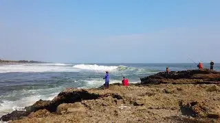 Beach Walk Enjoying Sound of Nature | Virtual Walking Tour Asia