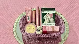 Customize parcel packing #foryou #makeup #pink #minicombo #beauty