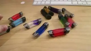 All 10 Energems, Dark Energem and Cracked Red Energem by Plasticgeek