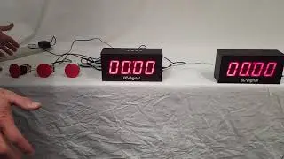 Synchronized Timer System DC 25T DN BCD Master Secondary Process Timers