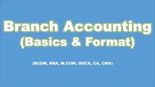 Branch Accounting Part