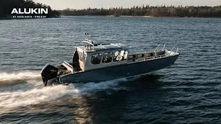 ALUKIN CW750 aluminum boat