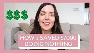 How I Save Money In A City | HOW TO SAVE 7000