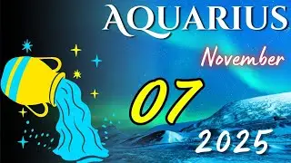 ВОДОЛЕЙ ♒😲 Символы защиты силы и прошлых жизней❗🎁 Гороскоп на 7 ноября 2025 года
