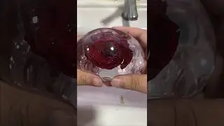 Use Nano Tape to make your own rose water ball#nanotape #diy #handmade #flowers