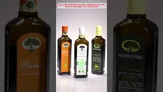 Savor the rich, robust flavor of Sicilian organic extra virgin olive oil.