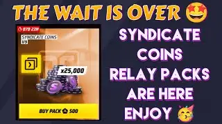 Asphalt Legends - SYNDICATE COINS Relay Packs are Here | Enjoy!! 🥳 Drive Syndicate 12
