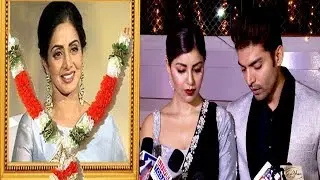 TV Actor Gurmeet Choudhary & Debina Bonnerjee SAD REACTION On Sridevi Demise | Sridevi News