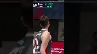 Ebrar's move after Brayelin Martinez's error 🤯 (Dinamo Kazan - Kaliningrad) #volleyball #voleibol
