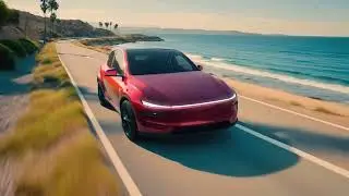 Electric Car &ndash; Automobile Ad Film | Created Without Shoot | Powered By CGI-VFX-AI | V4B.ai