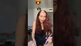 Beautiful Long Red Hair Girl head shave!😍