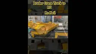 Bruder crane truck rc conversion