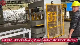 QT10 Block Making machine Shipped to Customer in Viet Nam@hawenmachinery