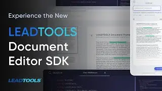 LEADTOOLS Document Editor SDK