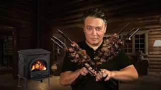 Печь-камин JOTUL F3 TD - готовим на гриле