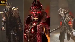 Lord Golden Lion/Rose Queen/Lord Whitecloud Boss Fight - Lost Soul Aside (4K60FPS)