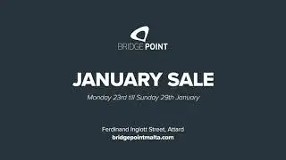 Bridgepoint &mdash; распродажа в январе 2023 г.