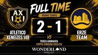 Atletico Xeneizes 149 - Erze Team 2-1 &bull; 3a Giornata Coppa Cobram - 12/11/2024 &bull; Primo Tempo