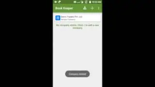 How to Backup/Restore Company in Book Keeper Android