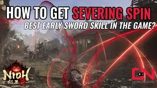 Nioh 3 Severing Spin - the best Early katana sword martial arts skill in the game?