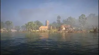 Anglo-Saxon Riverside Village Background Ambiance