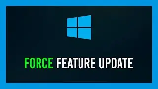 Windows: How to Force Feature Update | 2004 | FIX 