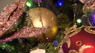 Новогодние игрушки 2 good New Year spirit Footage 413