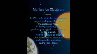 Unexpected Water Ice Discovery on Mars Offers Hope for Future Missions #space #mars