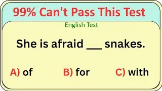 English Grammar Quiz ✨ E 4 English ✨ 99% Can't Pass This Test Instantly 