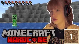 Stupid Minecraft Noob playing Hardcore mode - episode 1