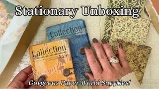 ✨ Paper World Unboxing | 📖 Journal Supply Haul | ✂️ Creative Journaling