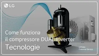 Condizionatori LG | Come funziona il Compressore DUAL Inverter nei condizionatori LG | Tecnologie
