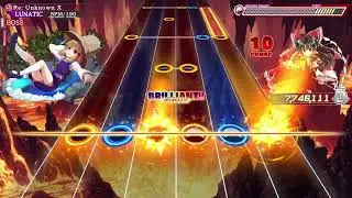 Danmaku Kagura: Unknown X Lunatic (First Clear)
