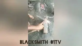 @ blacksmith video @ billhook video @ bothe dhau@ make a bill hook @