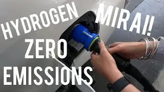 How to Fuel a Toyota Mirai - Hydrogen! Zero Emissions Vehicle