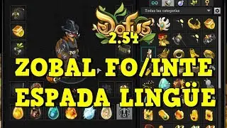 [DOFUS 2.54] ZOBAL ESPADA LING&Uuml;E | Koliseos 1vs1 - Kuyvros-yt