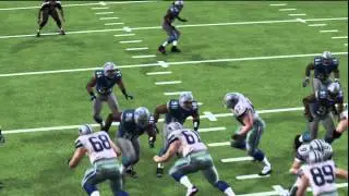 Madden 13 physics engine problems Ndamukong Suh Dancing and juked out of his shows!