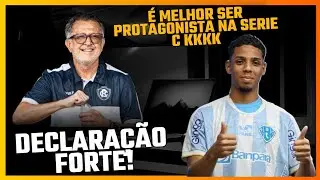 INCRÍVEL| BICOLOR AFIRMA QUE É MELHOR JOGAR A SERIE C KKKKKKKK| BAD BOY MANDA RECADO E MAIS