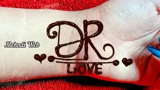 D❤️R #coupletattoomehndi | Tattoo mehndi design | RD Couple Tattoo mehndi #tattoo