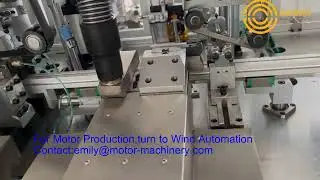 Armature Stack face Lathe Commutator Turning Polish Balancing Loop Auto line One operator 2025 WIND