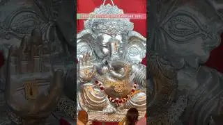 2000 KG Silver Lord Ganesha Idol at APIIC Ground , Visakhapatnam #ganeshchaturthi #lordganesha