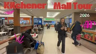 Kitchener mall 2026 | Ontario Vlog & Shopping Tour