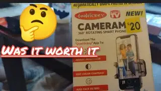 Review cameraman 360&deg; Rotating Smart phone #asseenontv #review