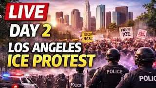 🔴 LIVE: Day 2 Los Angeles ICE Protest - Federal Detention Center