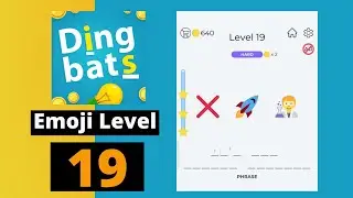 Dingbats emoji puzzles level 19 ❌🚀👨&zwj;🔬 walkthrough
