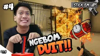 BANK KOTA TERNYATA DUITNYA LEBIH BUANYAKKK WKWK!!!! Stick Em Up Part 4 [SUB INDO] ~Auto Sultan!