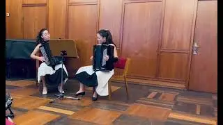 Through the Infinity Mirror 穿越無限鏡 (2024) for accordion duo (Gemini Duo)