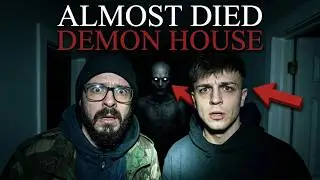 (TERRIFYING) The Night We ALMOST DIED In The HAUNTED DEMON HOUSE - VERY SCARY