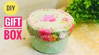 Tape Roll Gift Box Tutorial | Friendship Day Gift Box | Best Out Of Waste | diywithkanchan