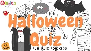 Halloween Quiz for kids - ESL - Halloween vocabulary - Giggles English